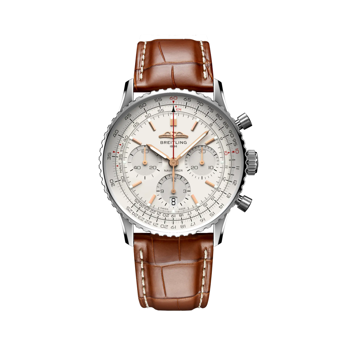 Breitling Navitimer B01 Chronograph 41 AB0139211G1P1 – front view