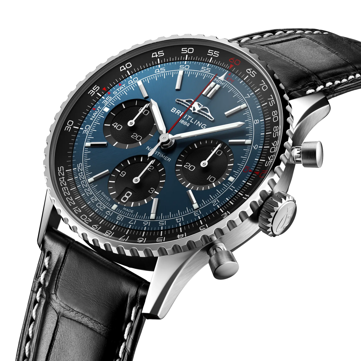 Breitling Navitimer B01 Chronograph 41 AB0139241C1P1 – three-quarter view