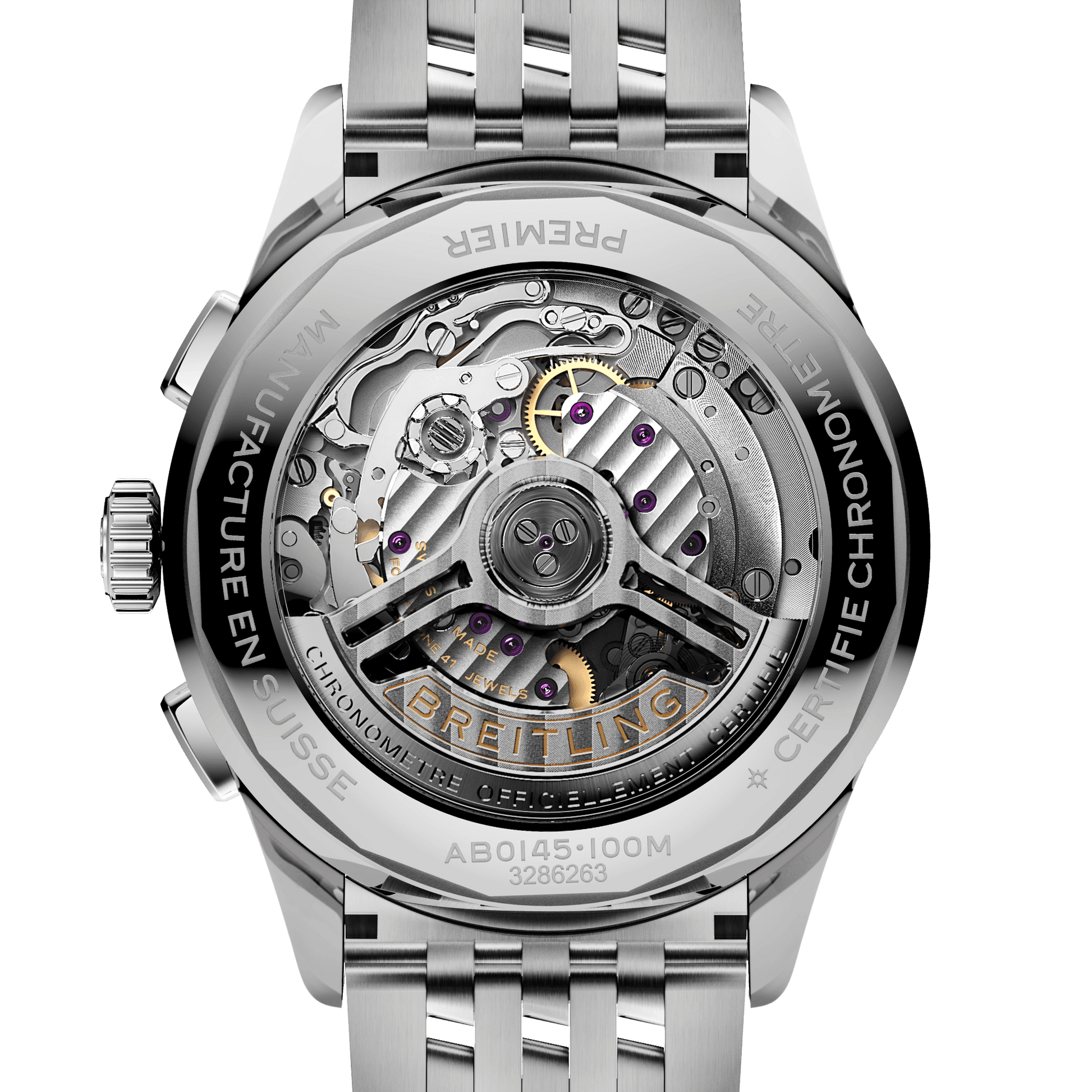 AB0145331K1A1 PREMIER B01 CHRONOGRAPH 42 - Kamal Watch Company