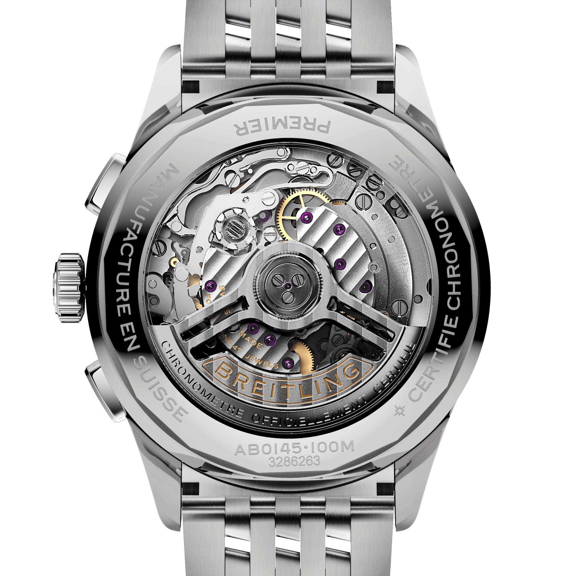 AB0145371L1A1 PREMIER B01 CHRONOGRAPH 42 - Kamal Watch Company