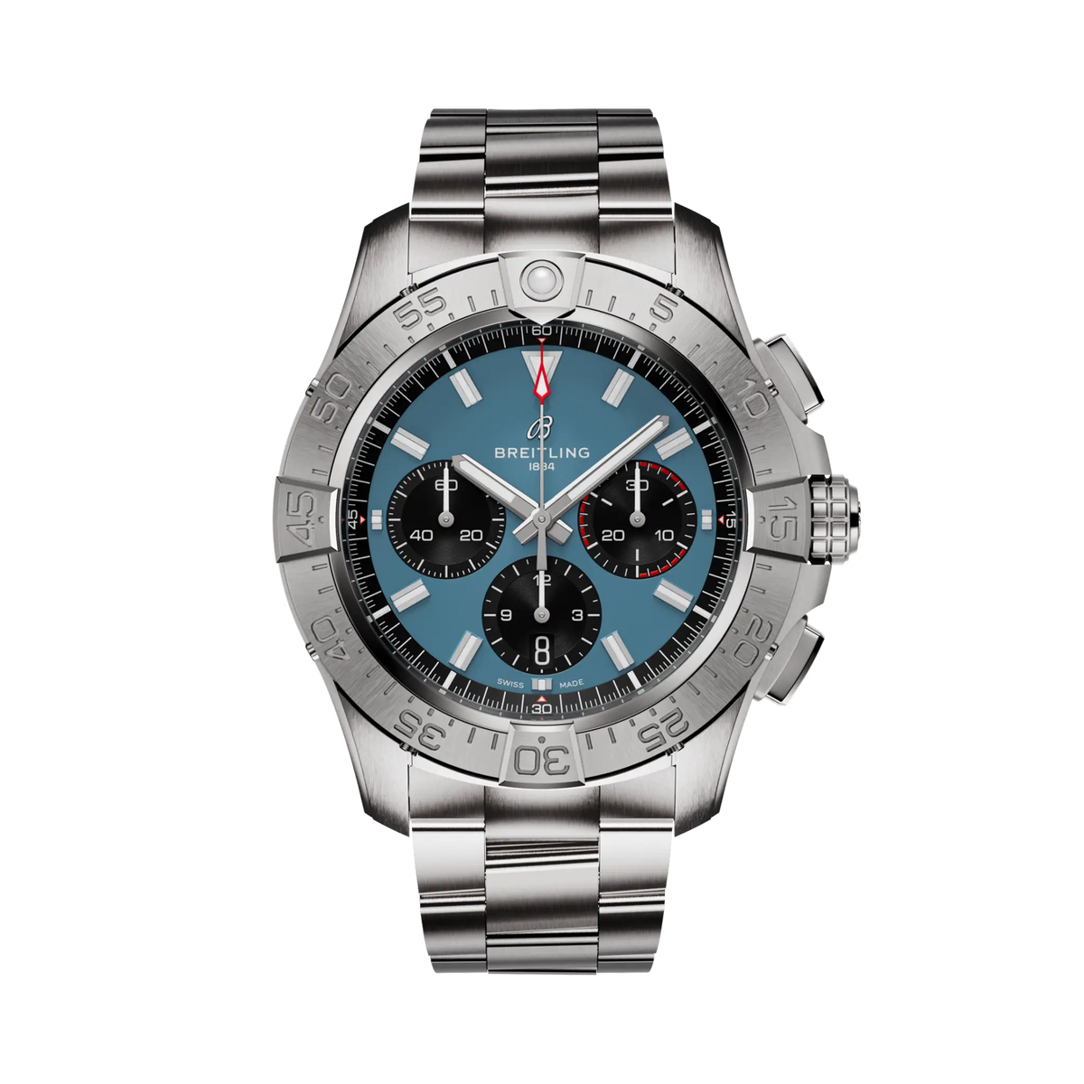 Breitling Avenger B01 Chronograph 44 AB0147101C1A1 – front view