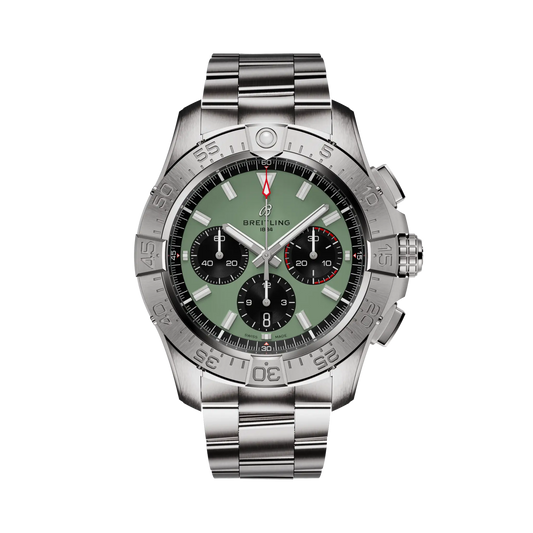 Breitling Avenger B01 Chronograph 44 AB0147101L1A1 – front view