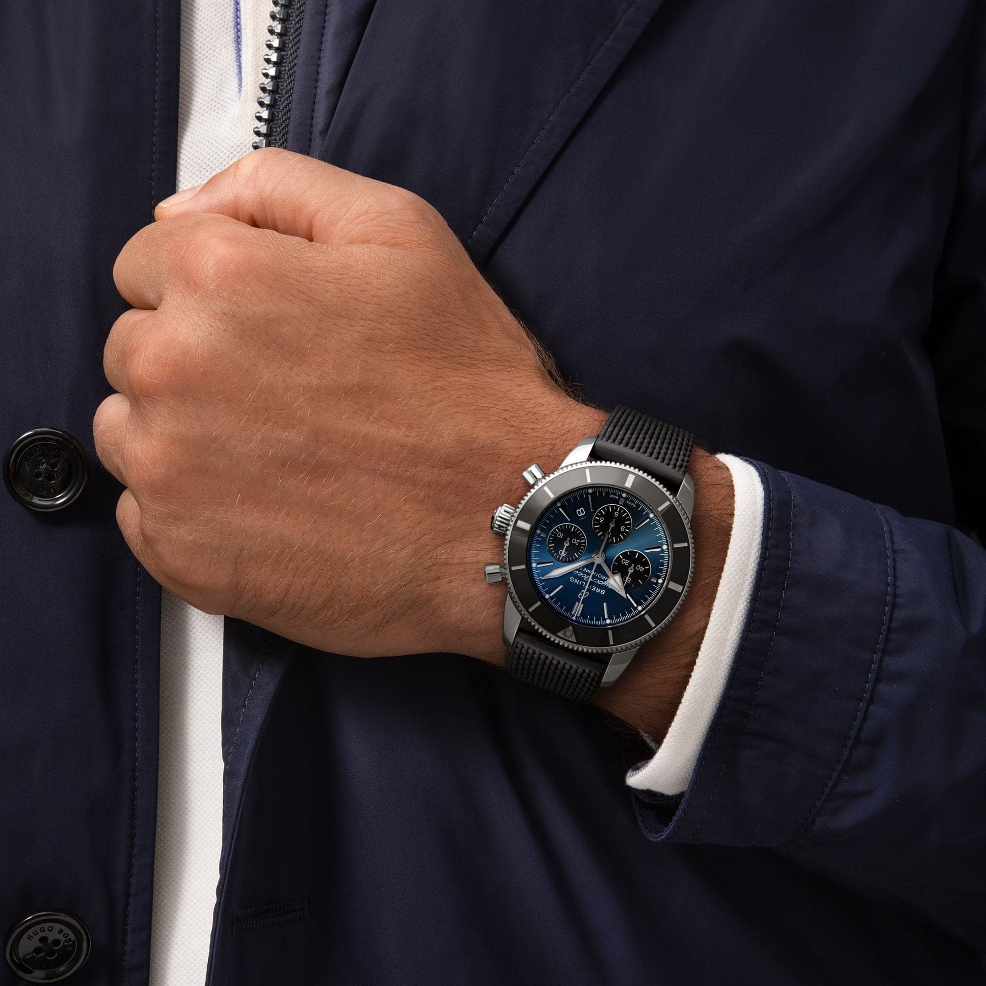 AB0162121C1S1 SUPEROCEAN HERITAGE B01 CHRONOGRAPH 44 - Kamal Watch Company