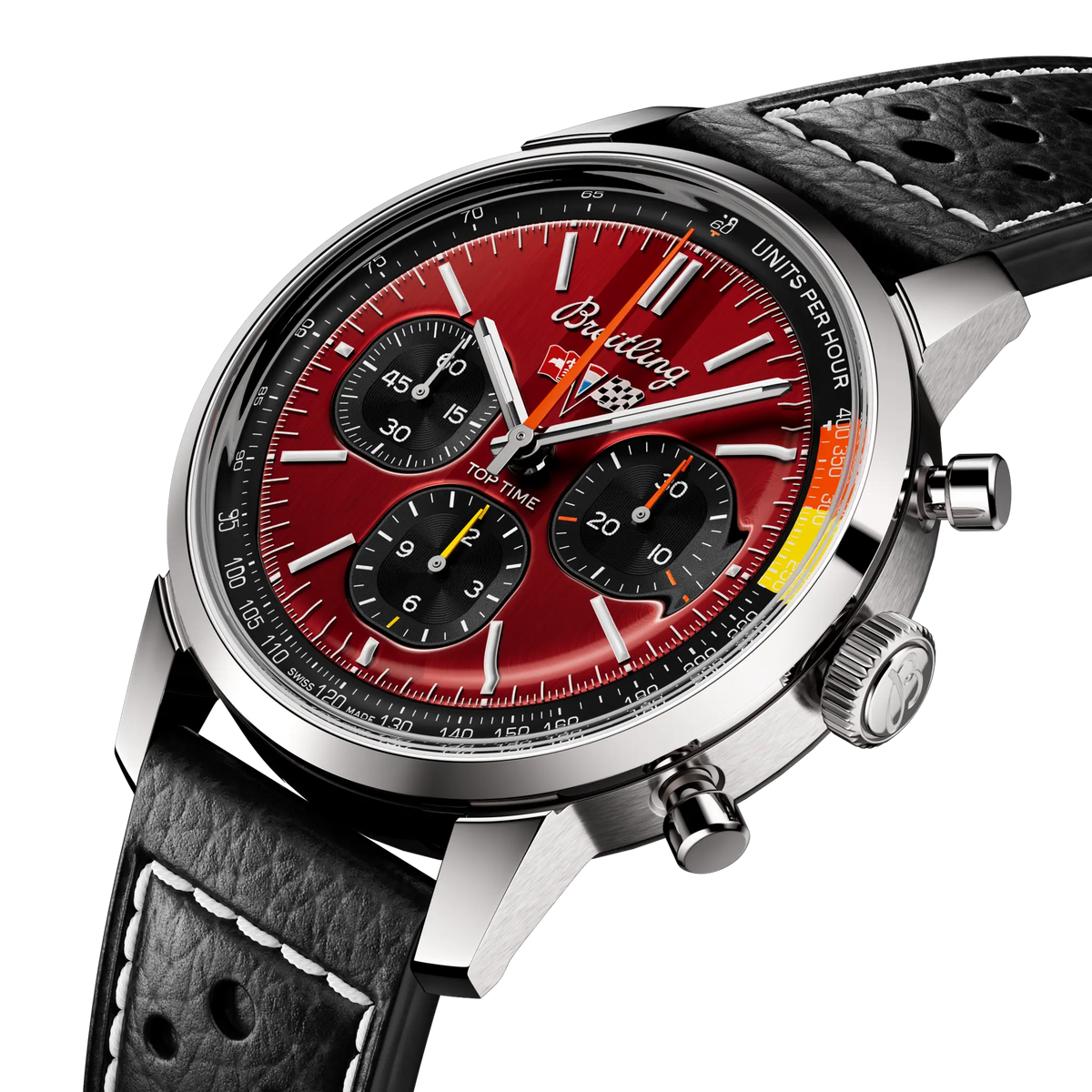 Breitling Top Time B01 Chevrolet Corvette AB01761A1K1X1 – three-quarter view