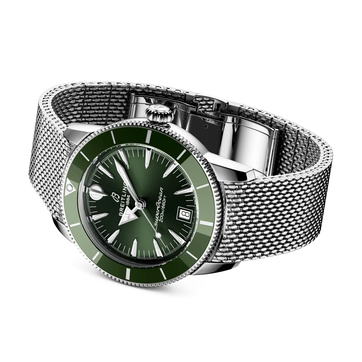 Breitling Superocean Heritage B31 Automatic 40 AB3110361L1A1 – side view with bracelet