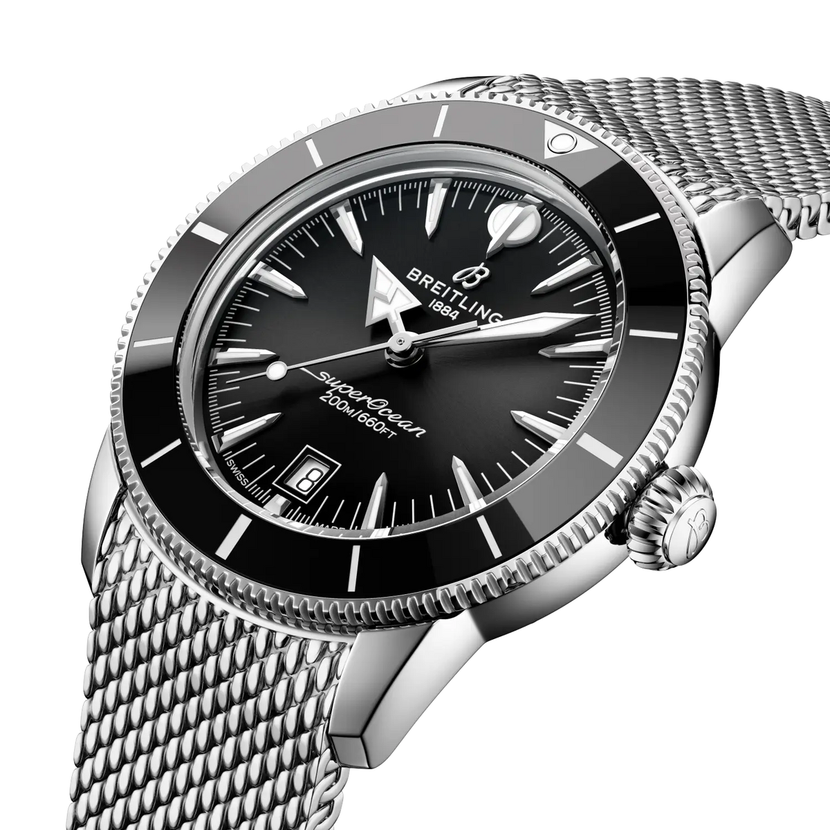 Breitling Superocean Heritage B31 Automatic 42 AB3111241B1A1 – three-quarter view