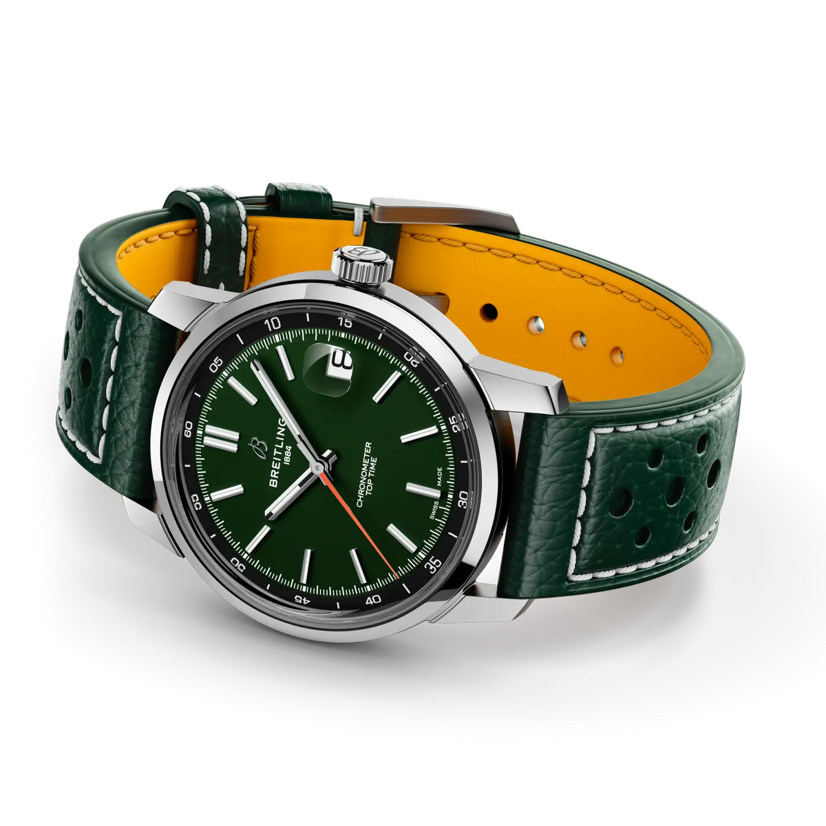 Breitling Top Time B31 AB3113171L1X1 – side view with strap