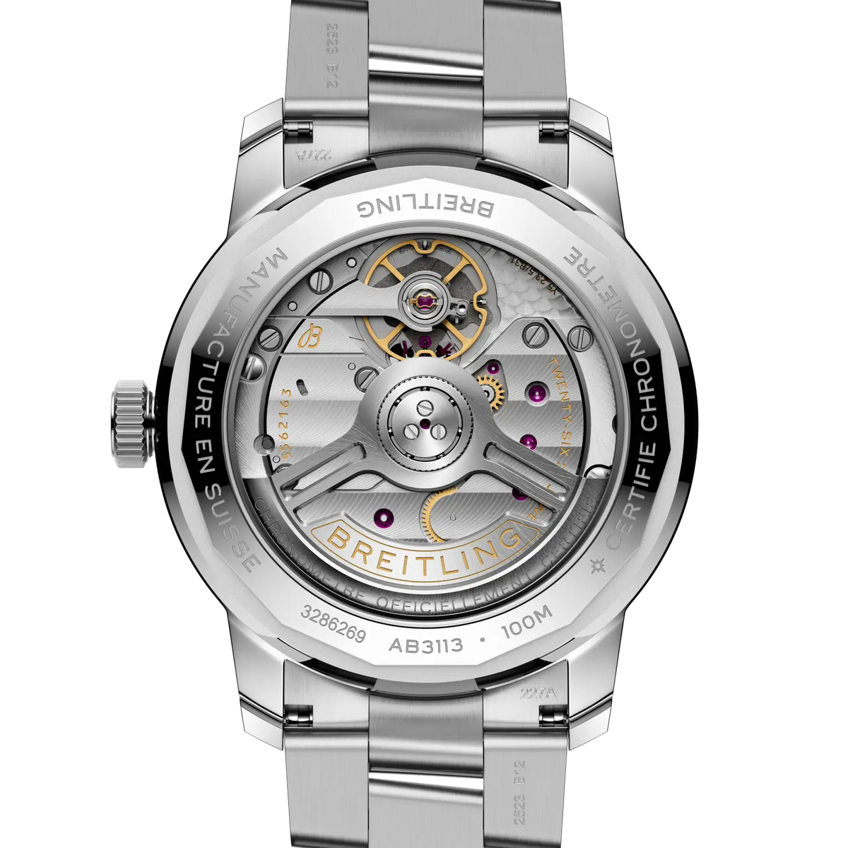 Breitling Top Time B31 AB3113281A1A1 – case-back view