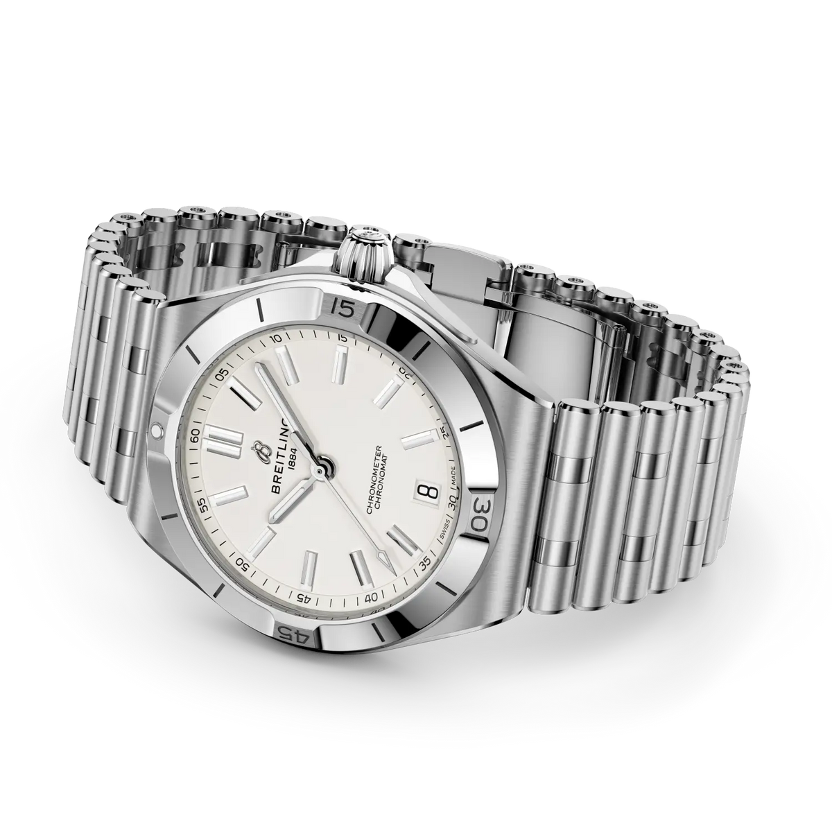 Breitling Chronomat B31 Automatic 40 AB3114101A1A1 – side view with bracelet