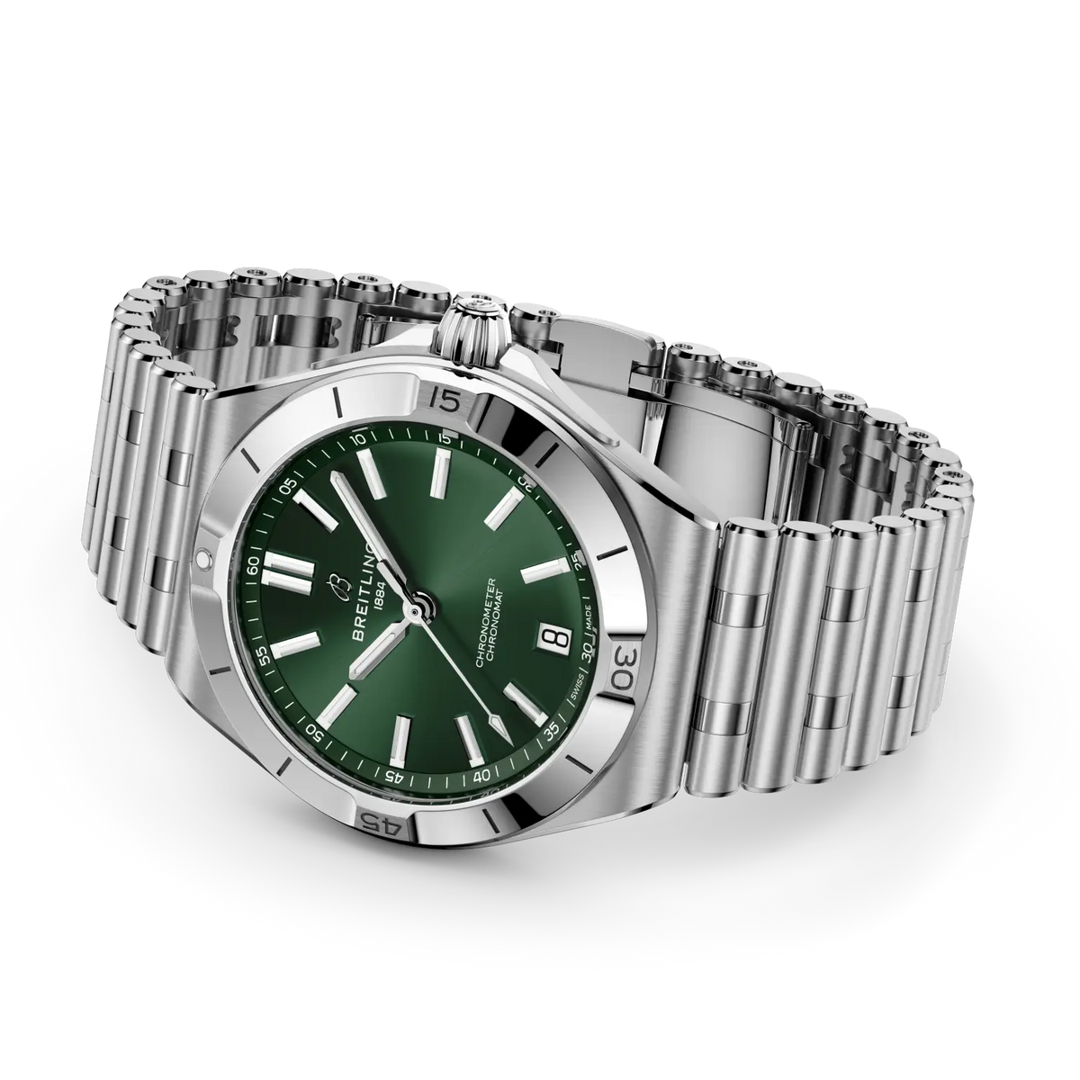 Breitling Chronomat B31 Automatic 40 AB3114101L1A1 – side view with bracelet