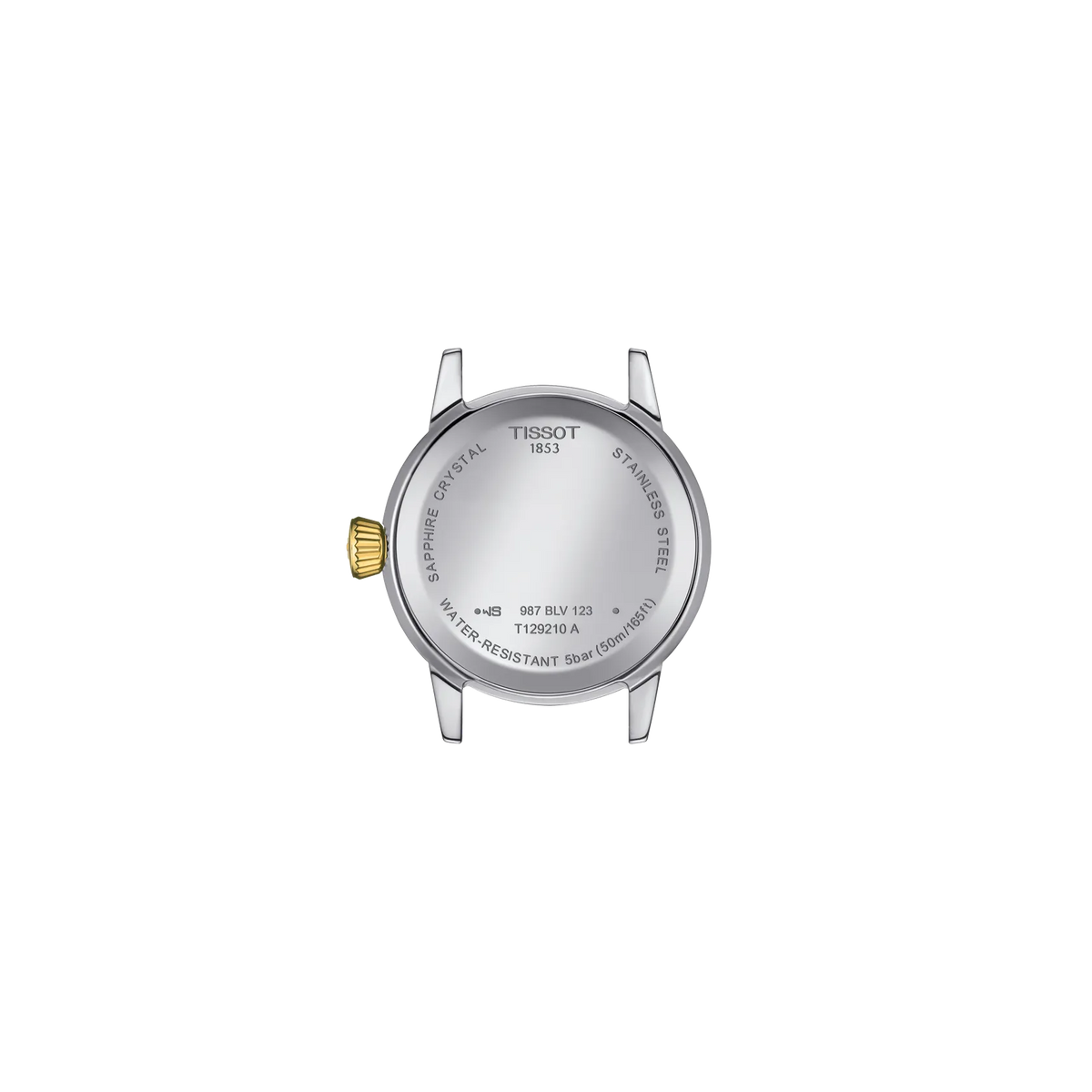 Tissot Classic Dream 28mm T129.210.22.031.00 Watch for Women - case-back view