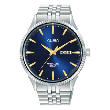 AL4237X1 Blue Dial Silver Strap Mechanical