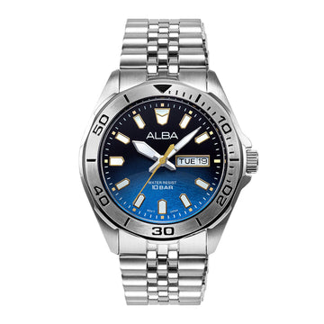 ALBA AV3589X1 Planet Neptune Inspired Dial Watch