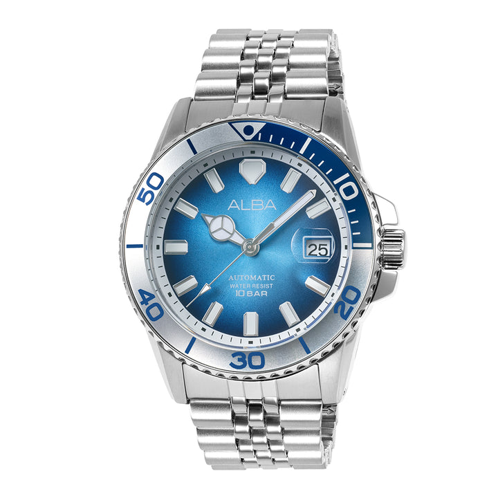 Alba AU4059X1 Azure Dial Automatic Watch