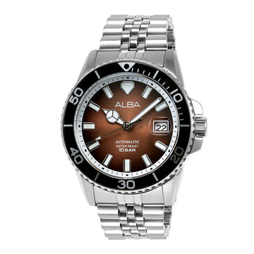ALBA AU4057X1 Caramel Dial Automatic Watch