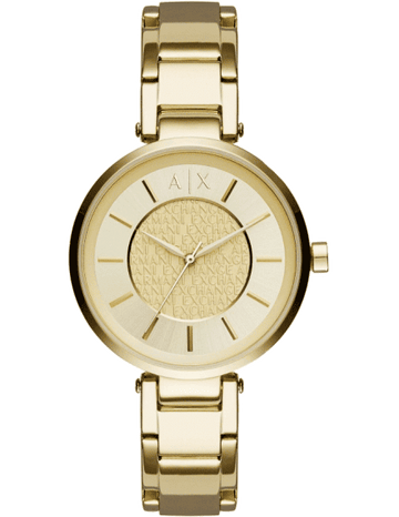 Armani Exchange AX5316I Gold Dial Analog Watch