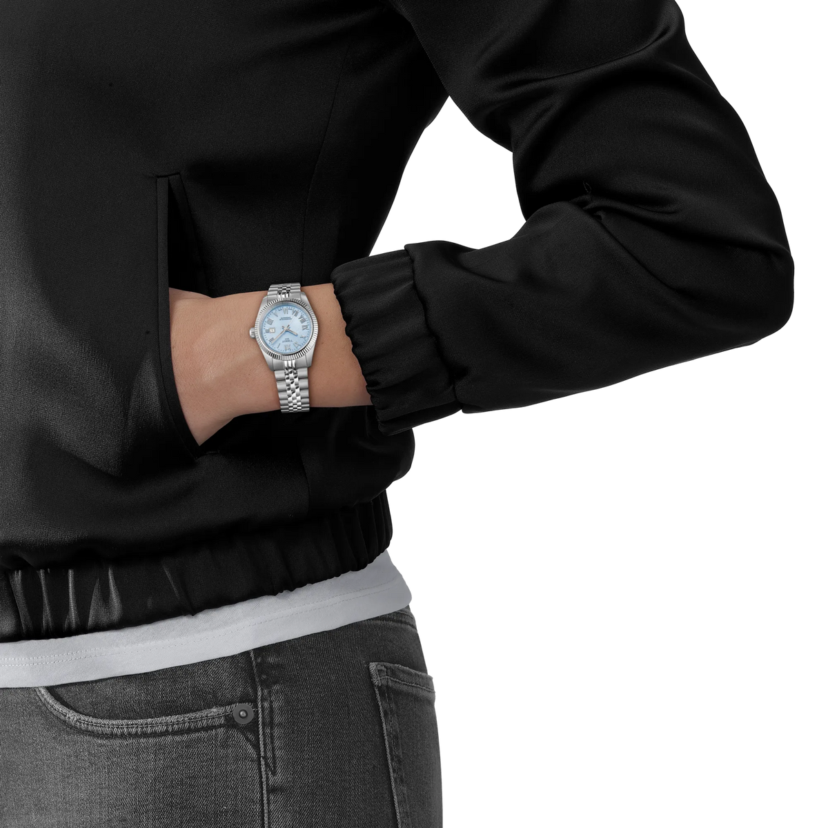 Tissot Ballade 30mm T156.208.11.353.00 Watch for Women - on the wrist
