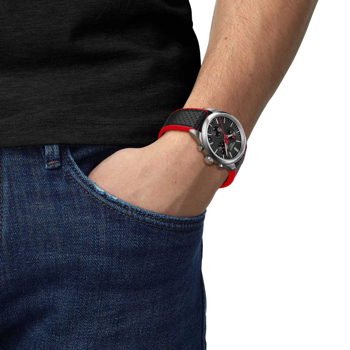 Tissot PR 100 Vuelta 40mm T150.417.11.051.01 Watch for Men - on the wrist