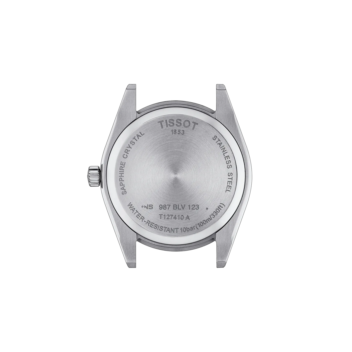 Tissot Gentleman 40mm T127.410.11.041.00 Watch for Men - case-back view