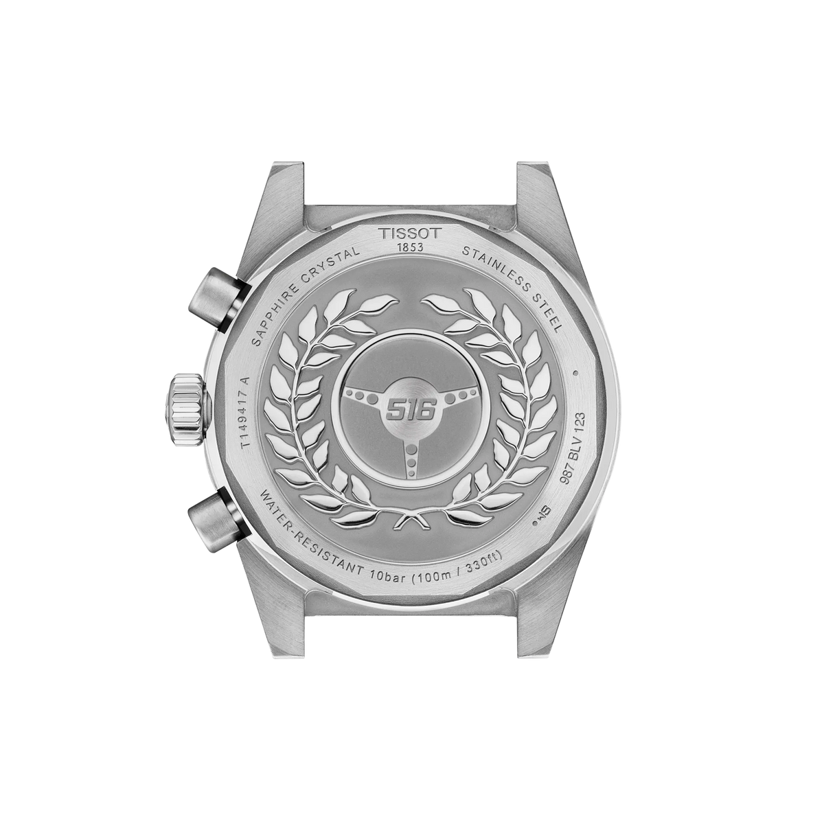 Tissot PR516 40mm T149.417.11.011.00 Watch for Men - case-back view