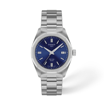 Tissot PRC 100 Solar 34mm T151.822.11.041.00 Watch for Women - front view