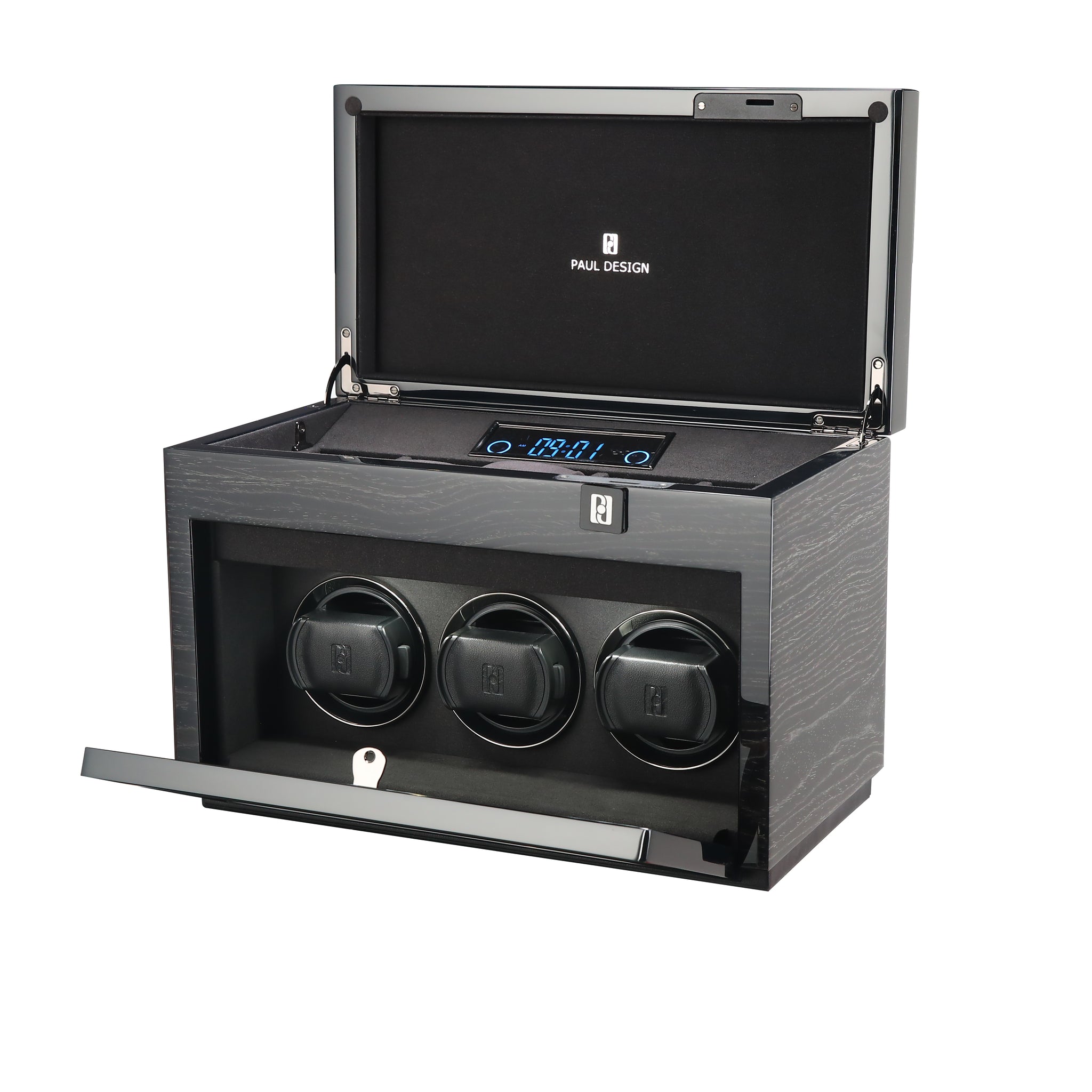 PAUL DESIGN GENTLEMEN 3+5 Black Apricot Watch Winder