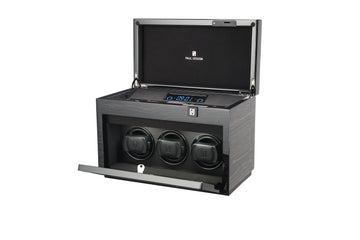 PAUL DESIGN GENTLEMEN 3+5 Black Apricot Watch Winder