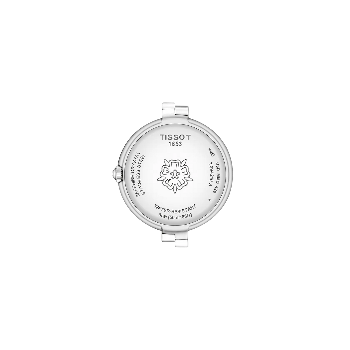 Tissot Flamingo 30mm T094.210.11.336.00 Watch for Women - case-back view