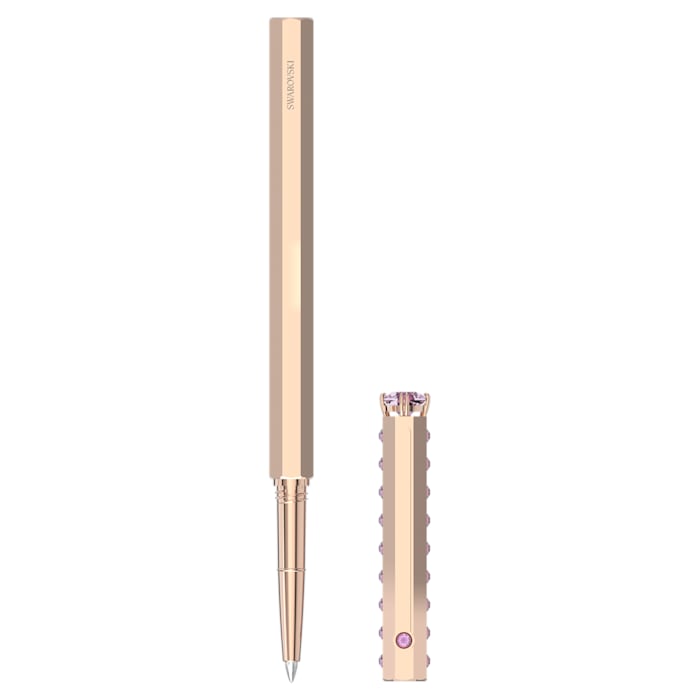 Ballpoint pen Classic, Pink, Rose gold-tone plated - Kamal Watch Company