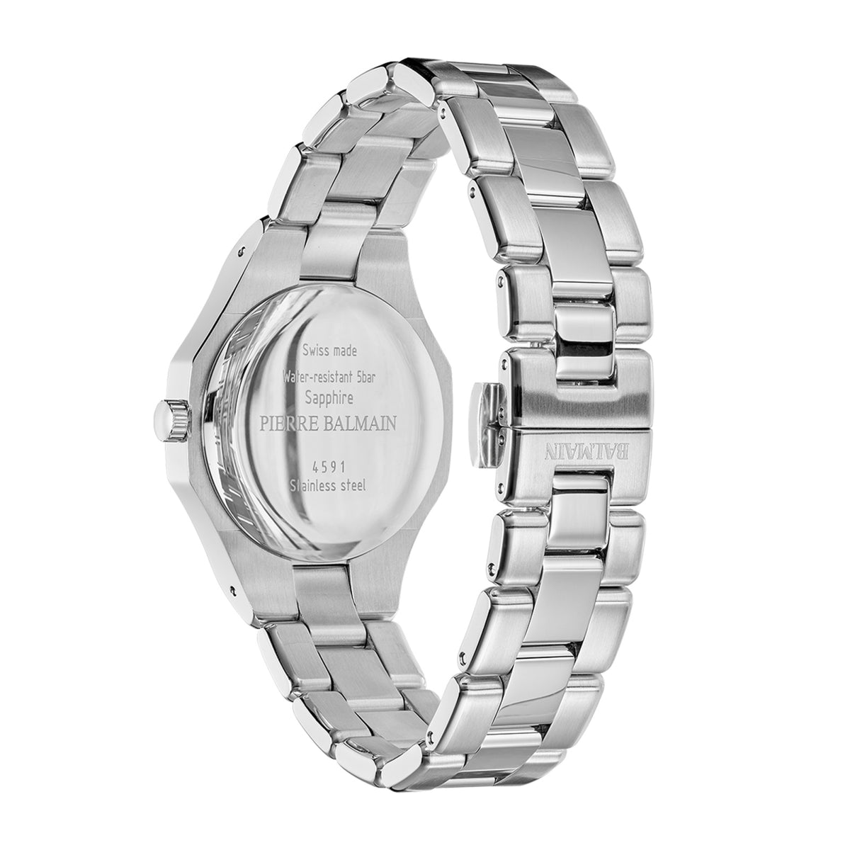 Balmain Be Balmain Moonphase B45913392 – caseback and bracelet