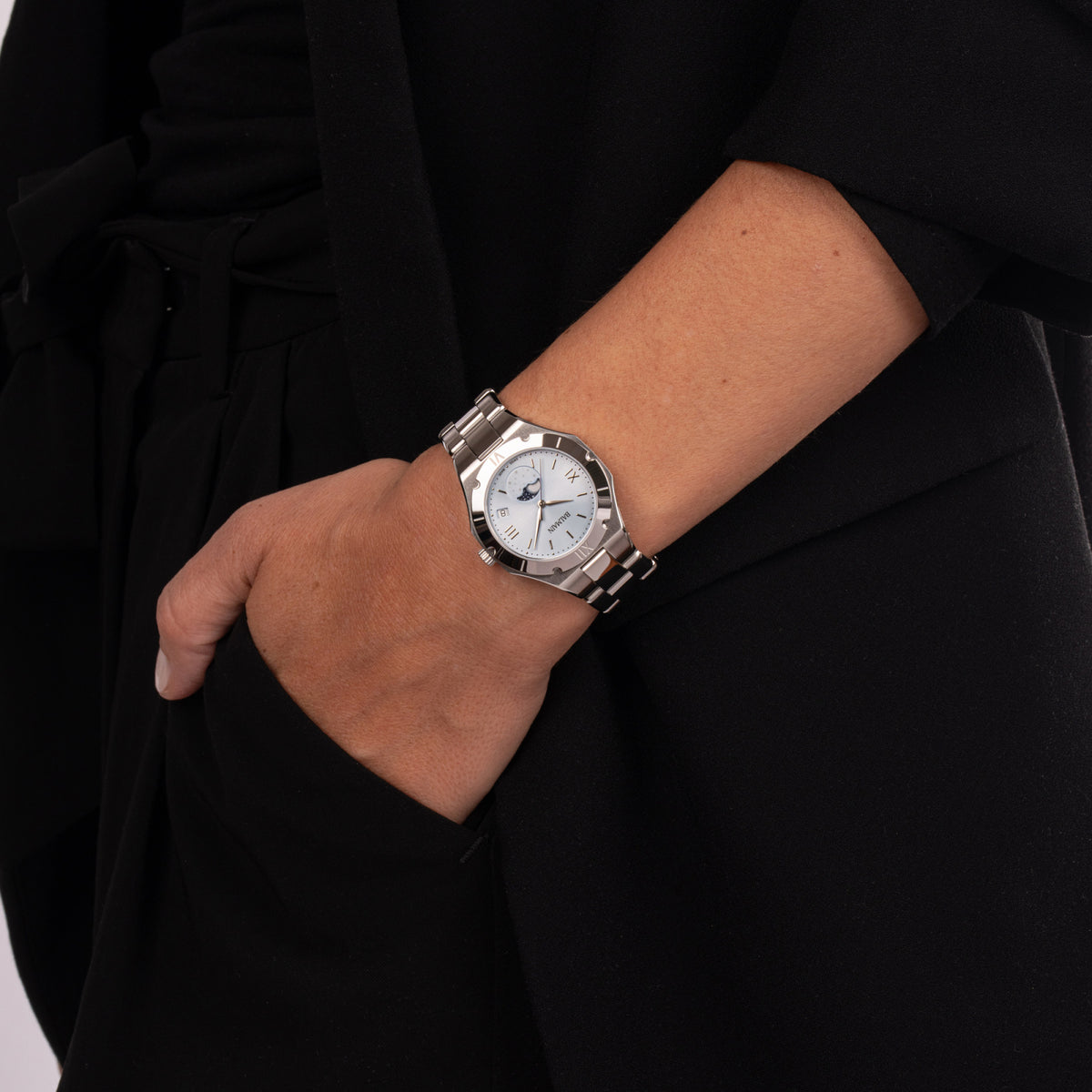 Balmain Be Balmain Moonphase B45913392 – worn, lifestyle view