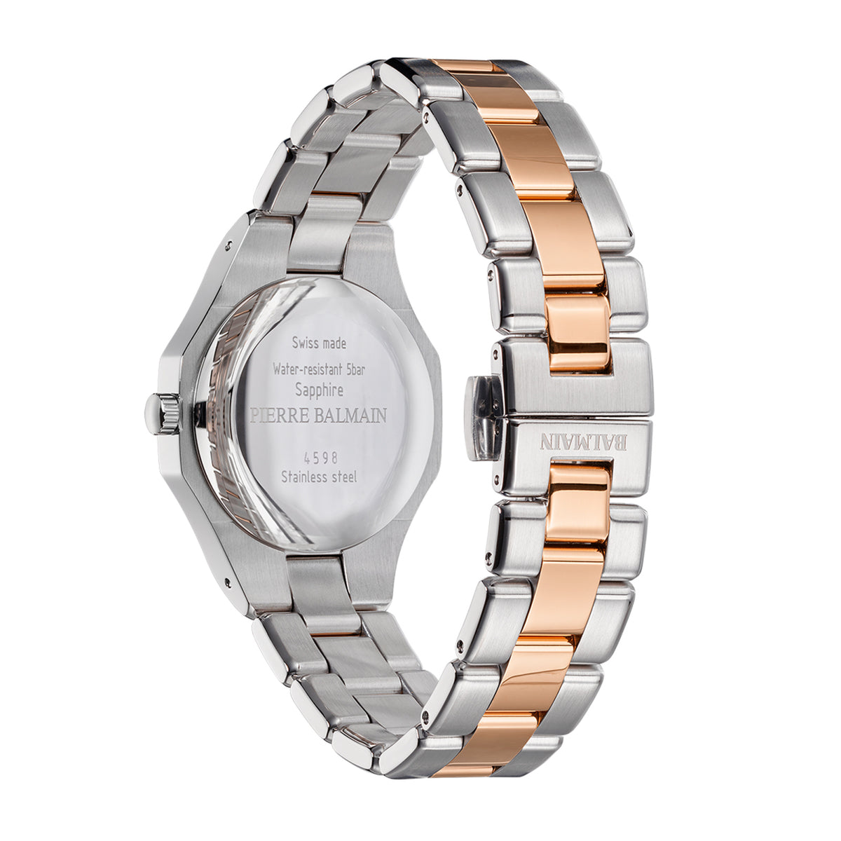 Balmain Be Balmain Moonphase B45983352 – caseback and bracelet