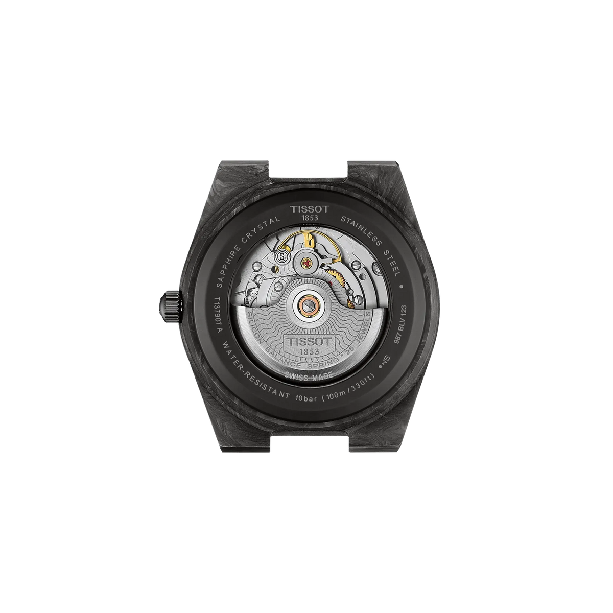 Tissot PRX T137.907.97.201.00 – case back