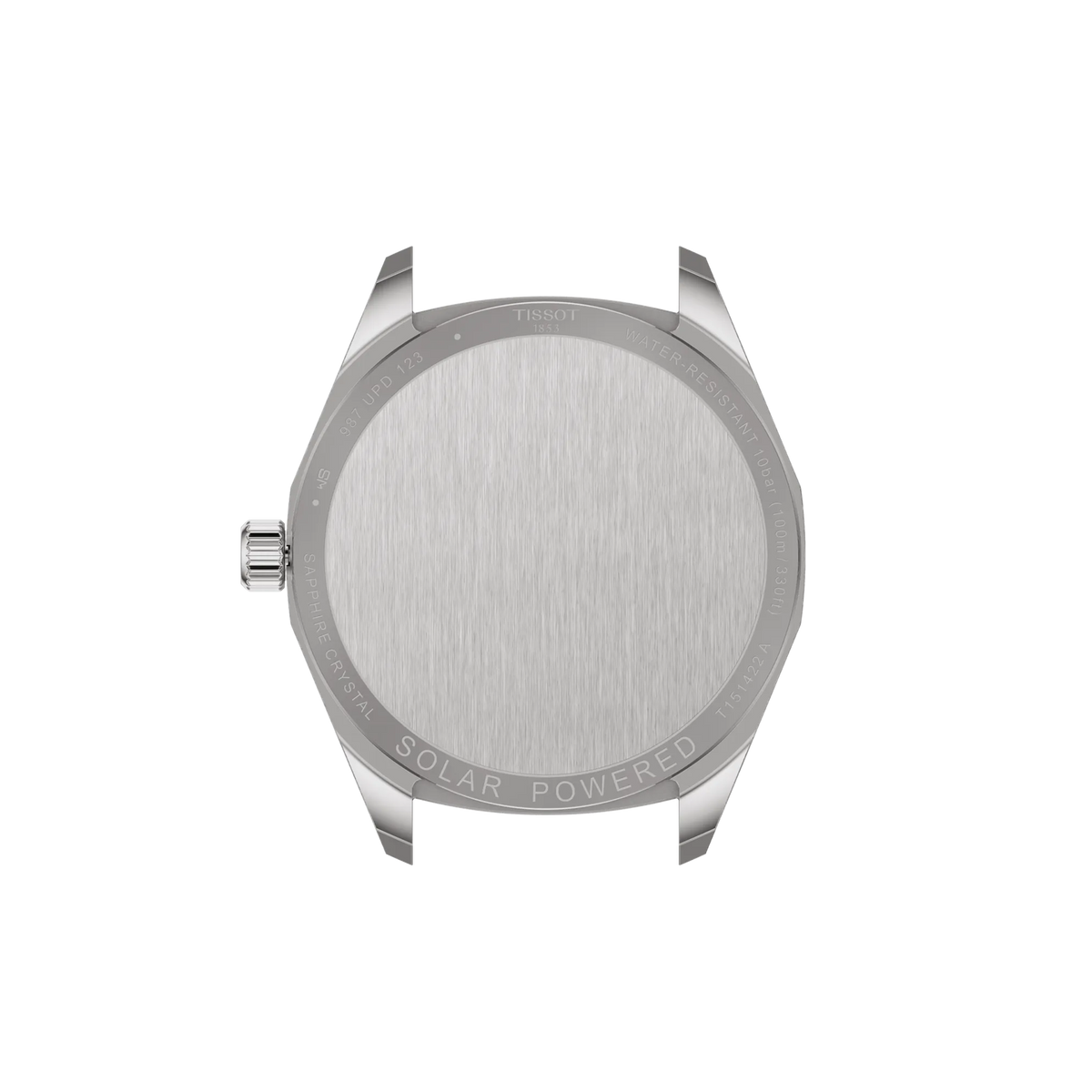 Tissot PRC 100 Solar 39mm T151.422.11.351.00 Watch for Men - case-back view