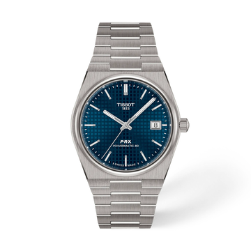 Tissot PRX Titanium 38mm T137.807.44.041.00 Unisex Watch - front view
