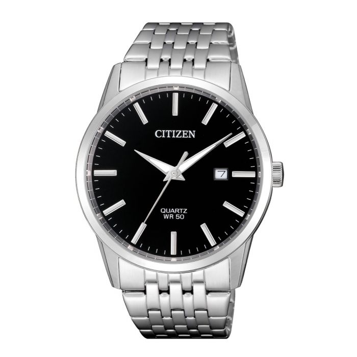 Citizen Men Quartz Round Black Watches-BI5000-87E