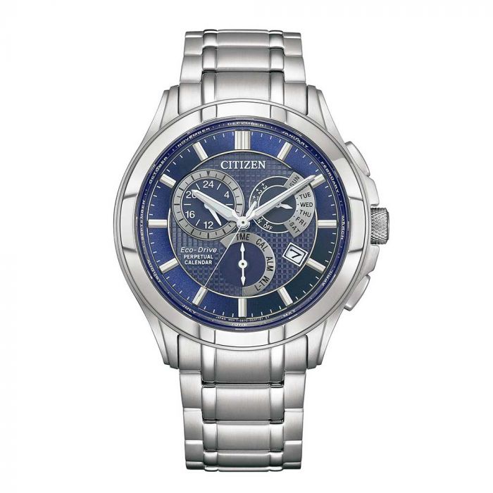 CITIZEN ECO-DRIVE GENTS WATCH BLUE DIAL - BL8160-58L