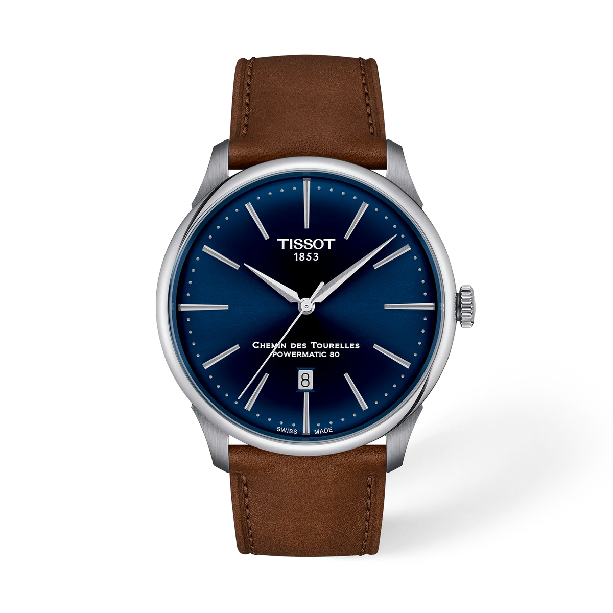 Tissot Chemin des Tourelles 42mm T139.407.16.041.00 Watch for Men - front view