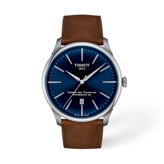 Tissot Chemin des Tourelles 42mm T139.407.16.041.00 Watch for Men - front view