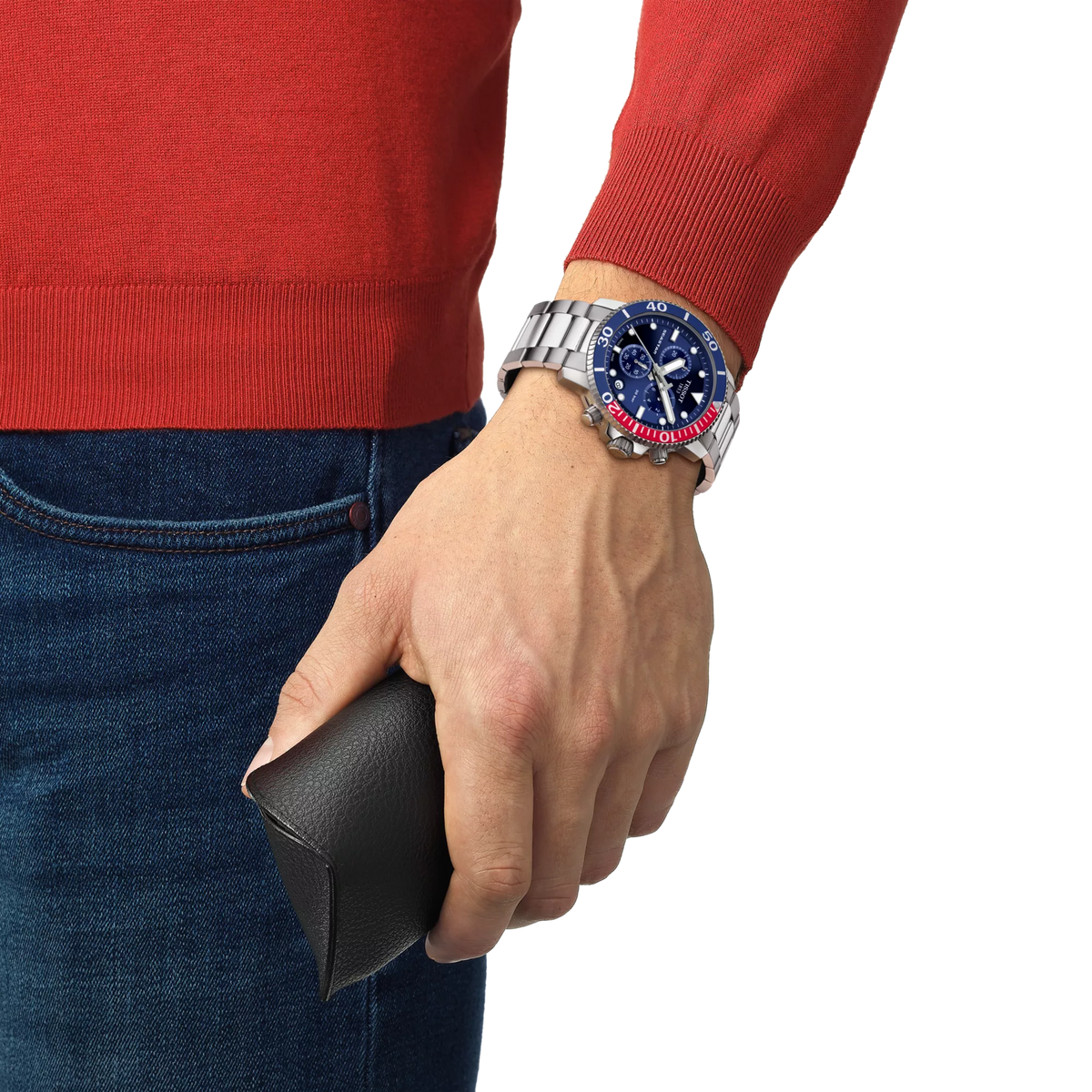 Tissot Seastar 1000 45.5mm T120.417.11.041.03 Watch for Men - on the wrist