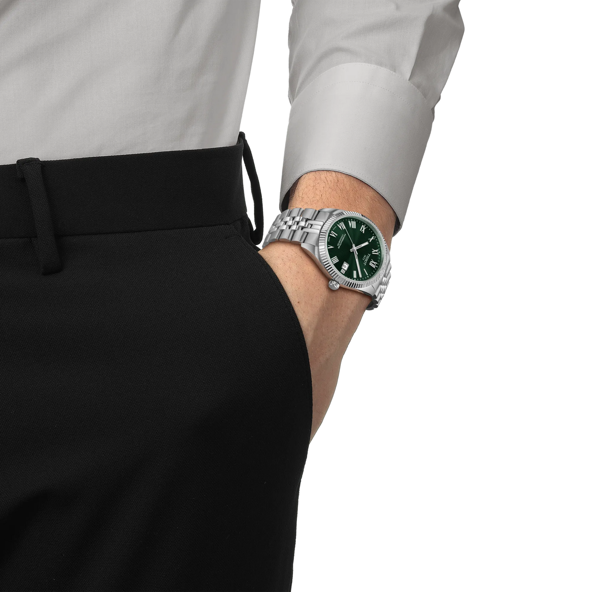 Tissot Ballade 39mm T156.408.11.093.00 Watch for Men - on the wrist