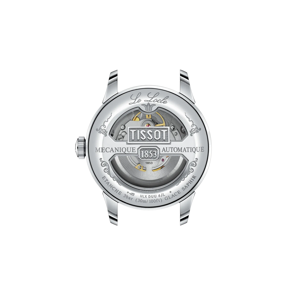 Tissot Le Locle 39.3mm T006.407.11.093.00 Watch for Men - case-back view