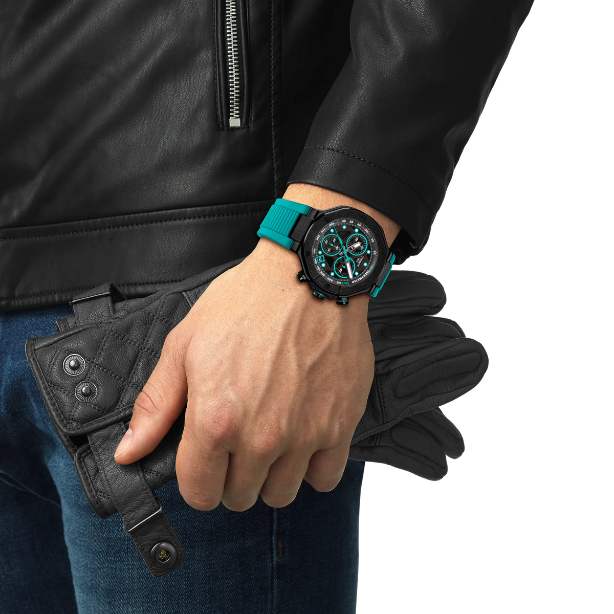 Tissot T-Race 45mm T141.417.37.051.01 Watch for Men - on the wrist