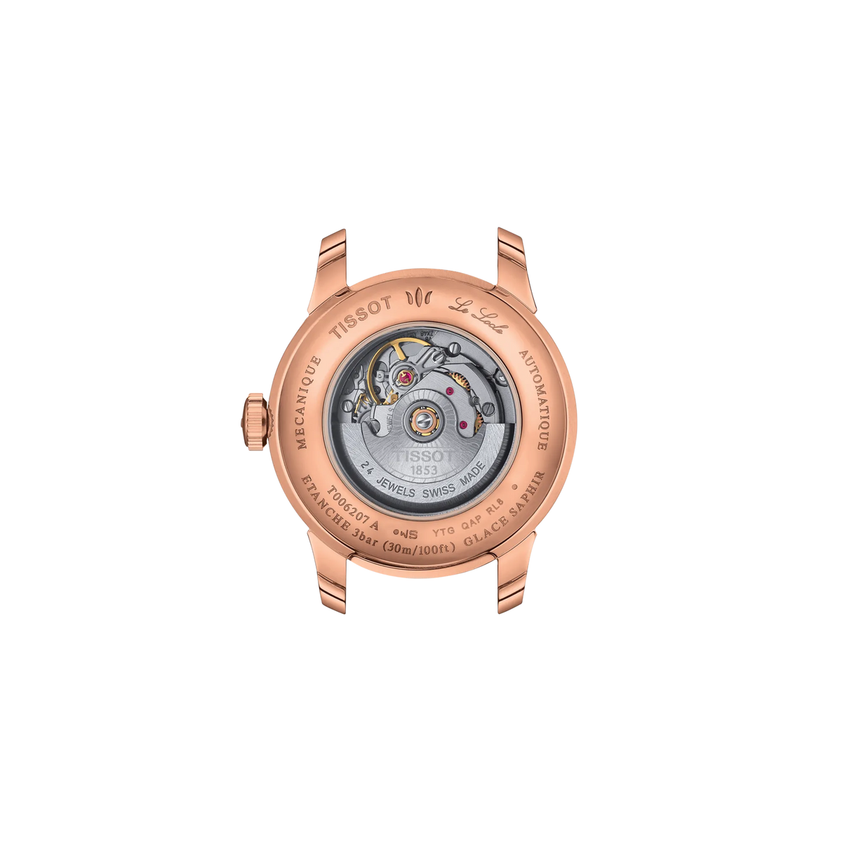 Tissot Le Locle 29mm T006.207.33.096.00 Watch for Women - case-back view