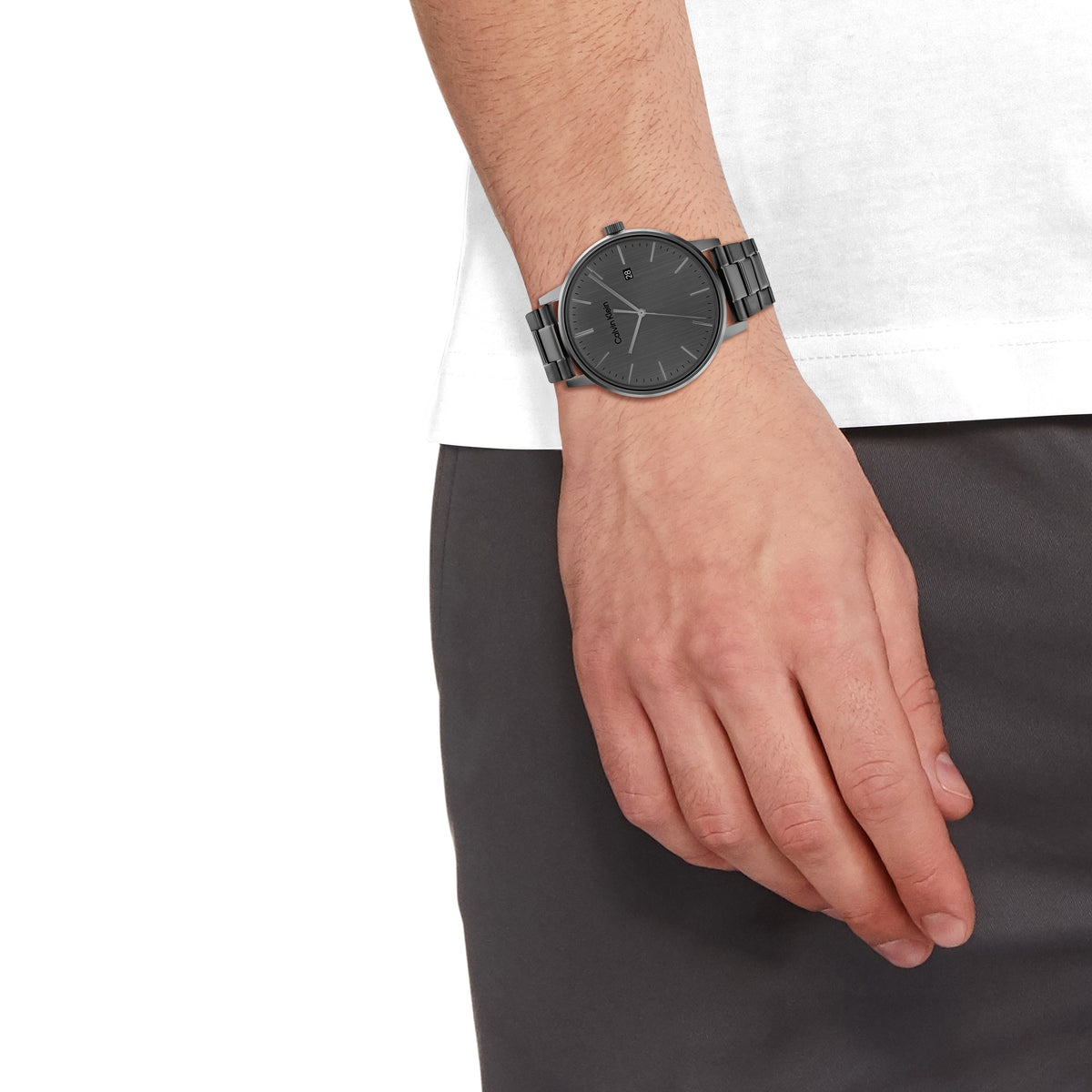 Calvin Klein Linked Bracelet 25200054 – on the wrist