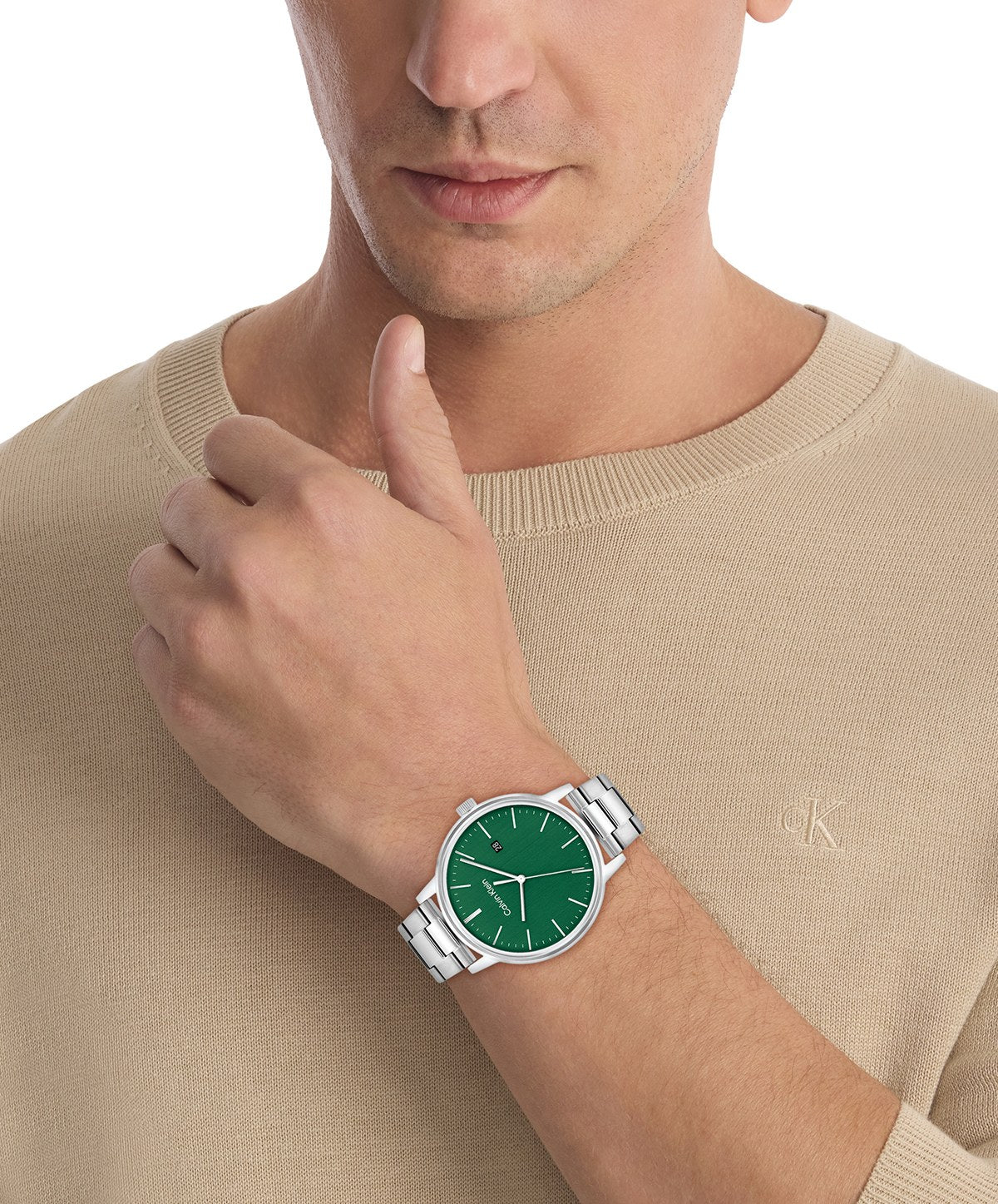 Calvin Klein Linked Bracelet 25200478 – on the wrist