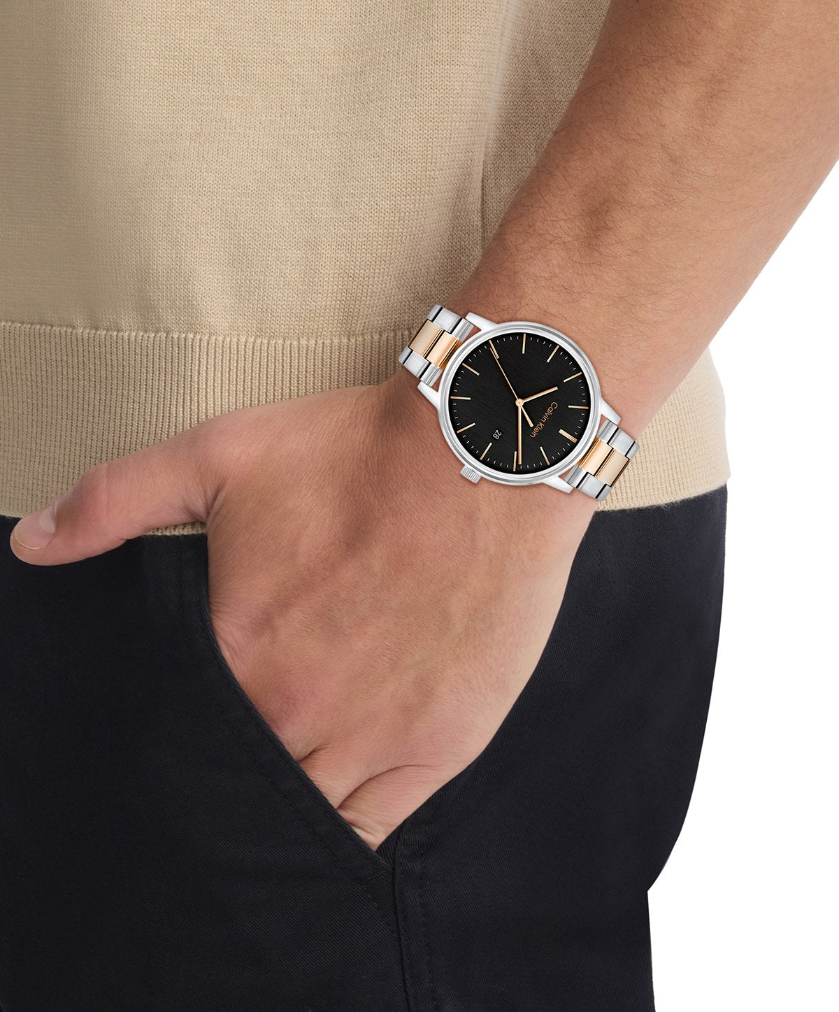 Calvin Klein Linked Bracelet 25200479 – on the wrist