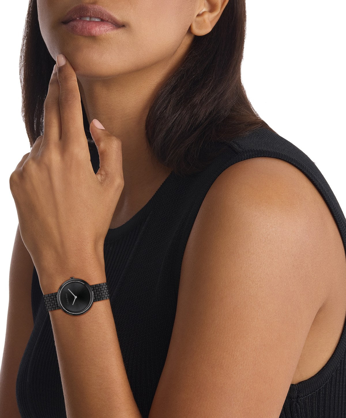 Calvin Klein Twisted Bezel 25100039 – on the wrist