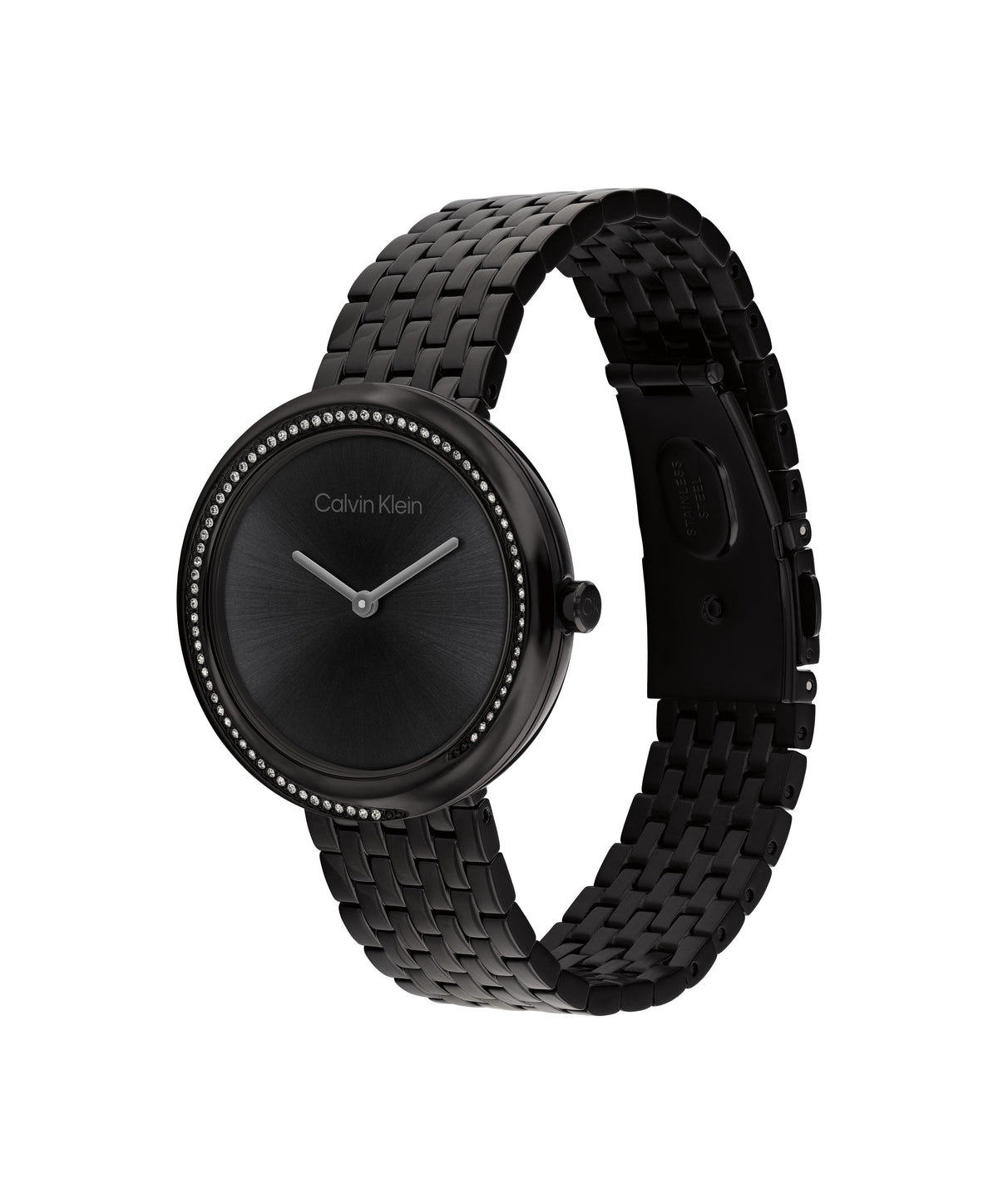 Calvin Klein Twisted Bezel 25100039 – three-quarter view