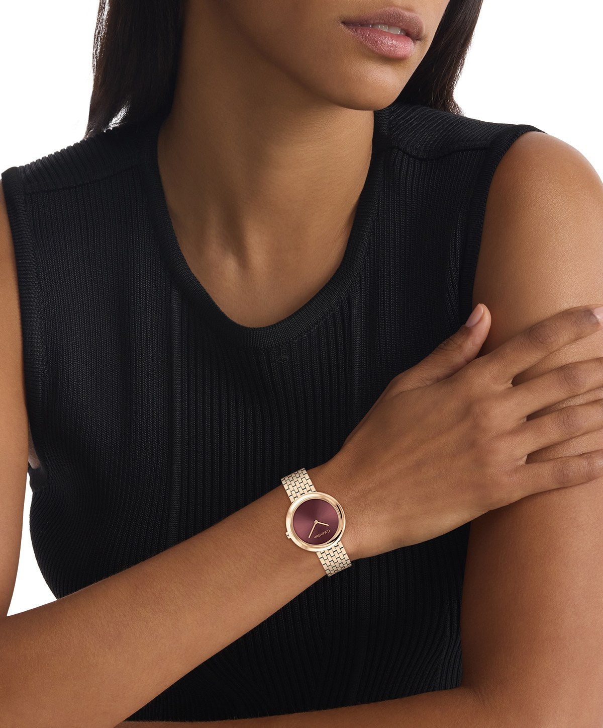 Calvin Klein Twisted Bezel 25100067 – on the wrist